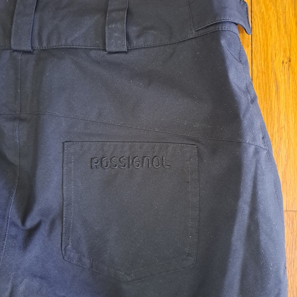 Rossignol Women's Ski Pants Size 14 Black Adjustable Waist Straight Leg Winter - Picture 3 of 14